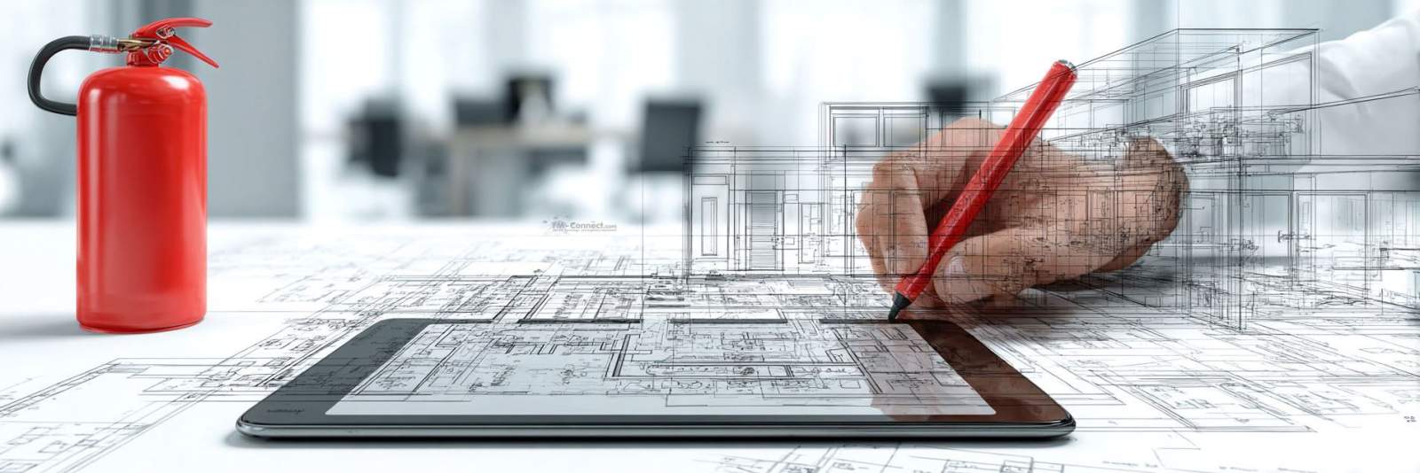 Brandschutz- und Evakuierungsplan im technischen Facility Management