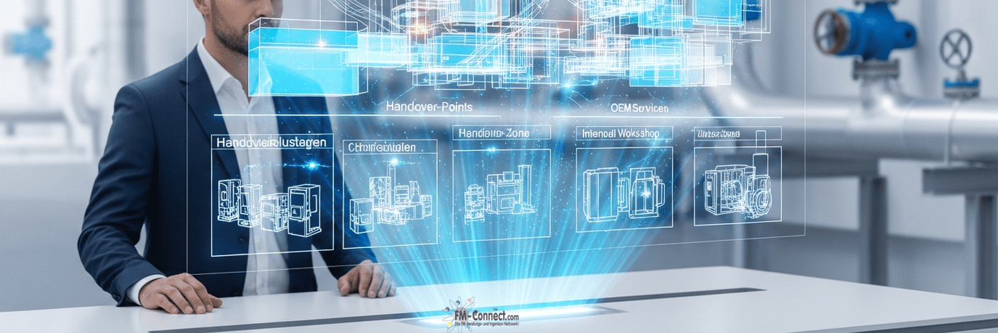 Anlagen Flächen und Gewerke Struktur im technischen Facility Management und TTS Modell