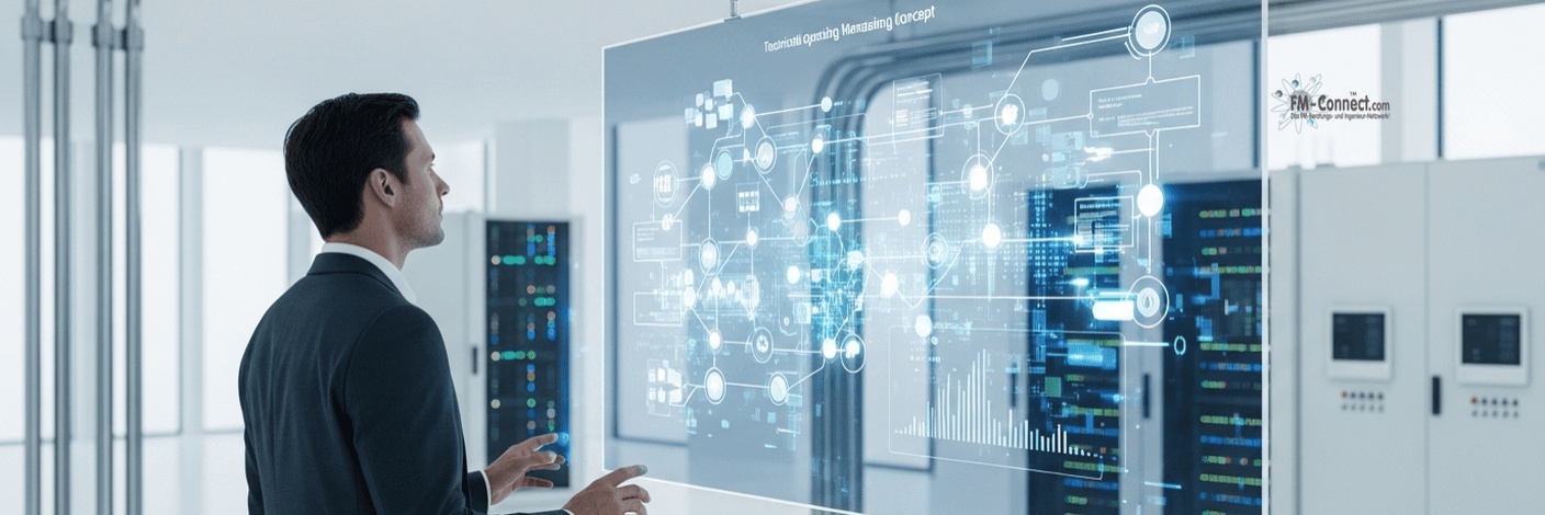 Präsentation des übergeordneten Betriebskonzepts im technischen Facility Management