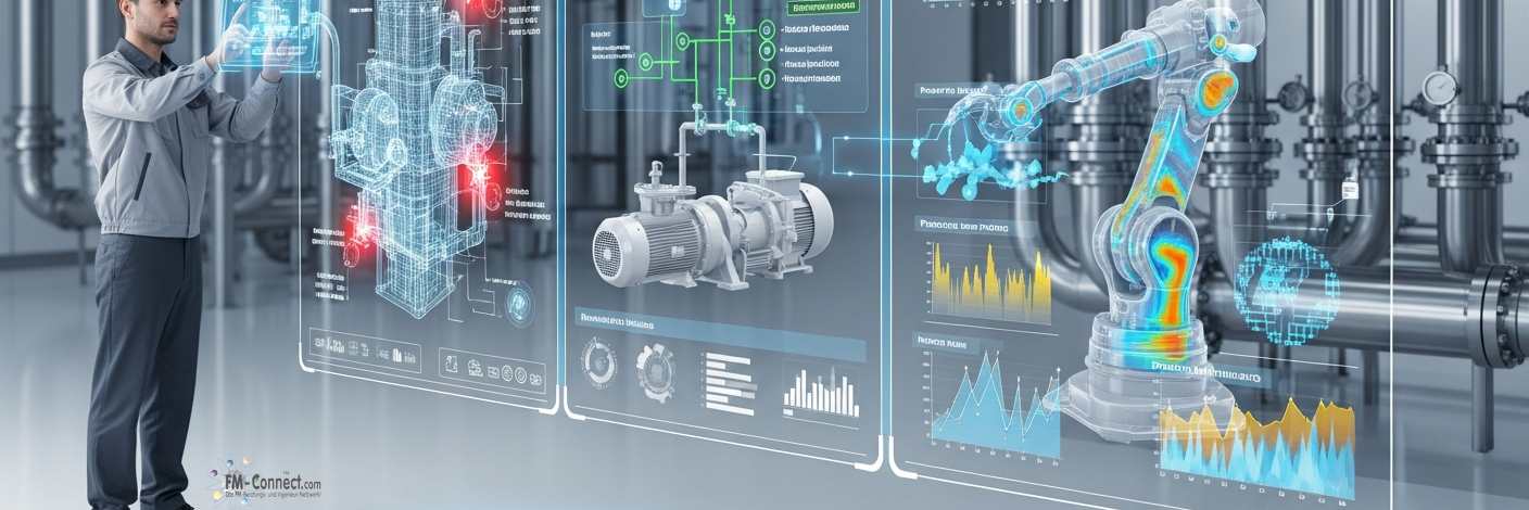 Grundarten der Instandhaltung wie Wartung, Inspektion und Instandsetzung im technischen Facility Management