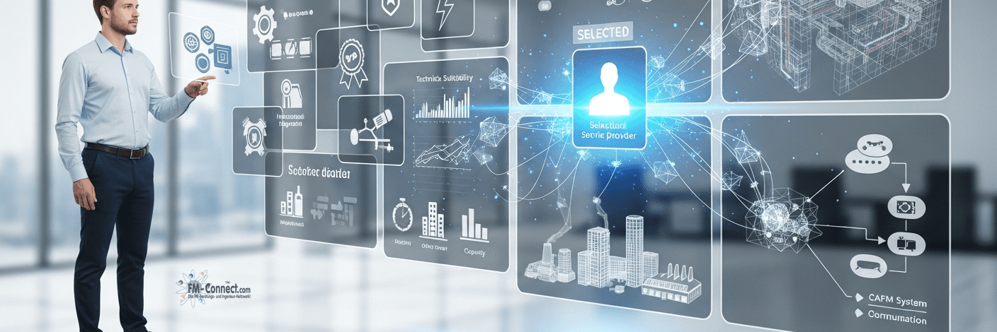 Koordination von Dienstleistern und strukturierte Einbindung im Facility Management