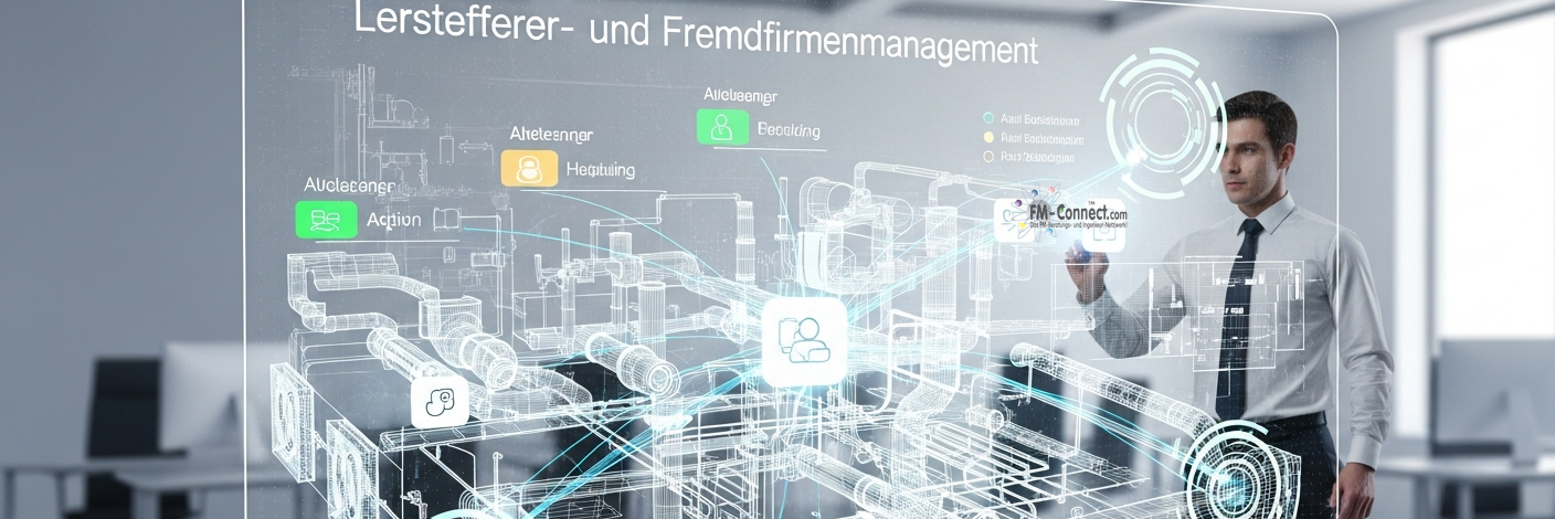 Dienstleister und Fremdfirmenmanagement zur Planung, Steuerung und Kontrolle externer Leistungen im Facility Management