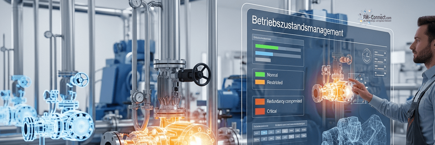 Betriebszustandsmanagement im technischen Facility Management mit kontinuierlicher Überwachung betrieblicher Zustände