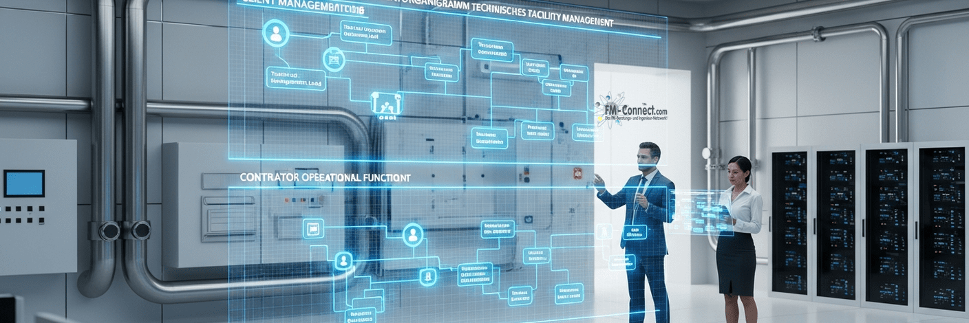 Projektorganigramm zur technischen Betriebsführung und organisatorischen Verantwortungsstruktur im TFM